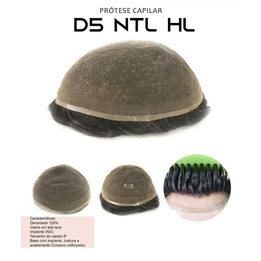 Prótese Capilar D5 NTL HL
