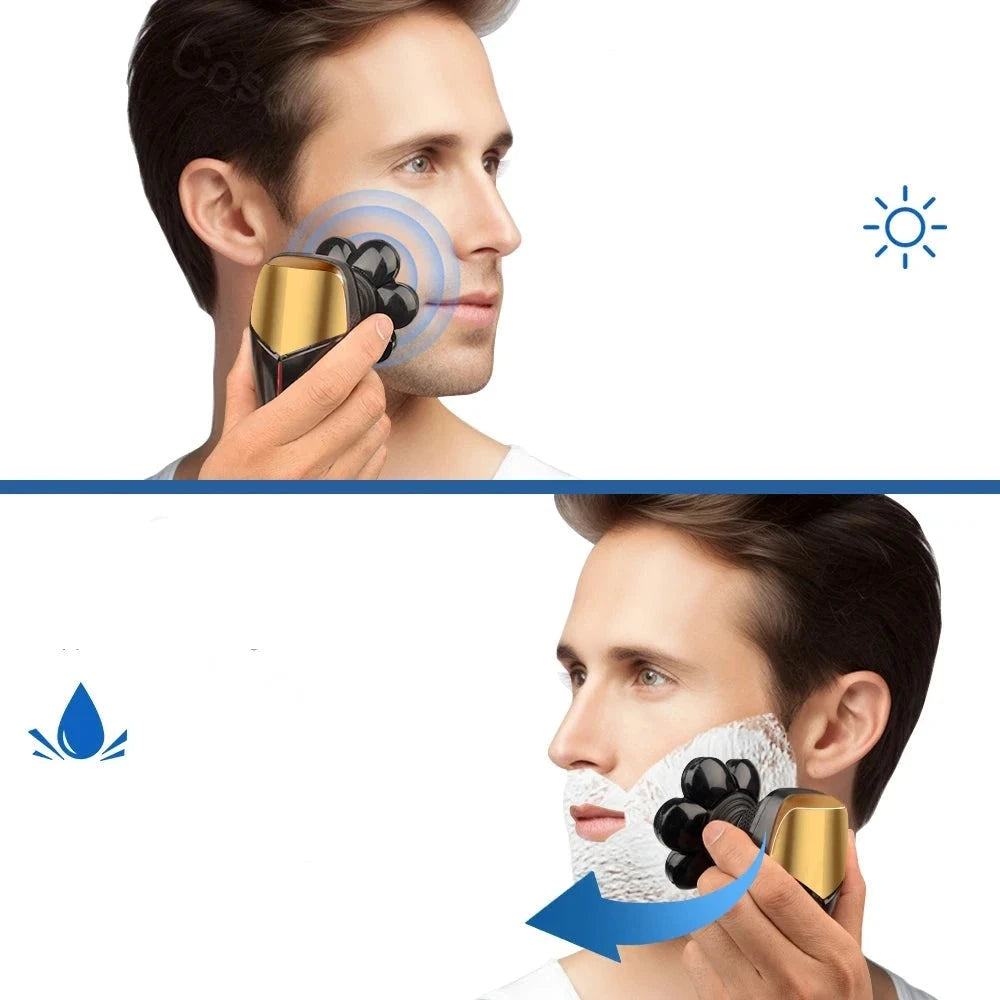 TotalShave Pro - Barbeador Elétrico Multifuncional para Homens