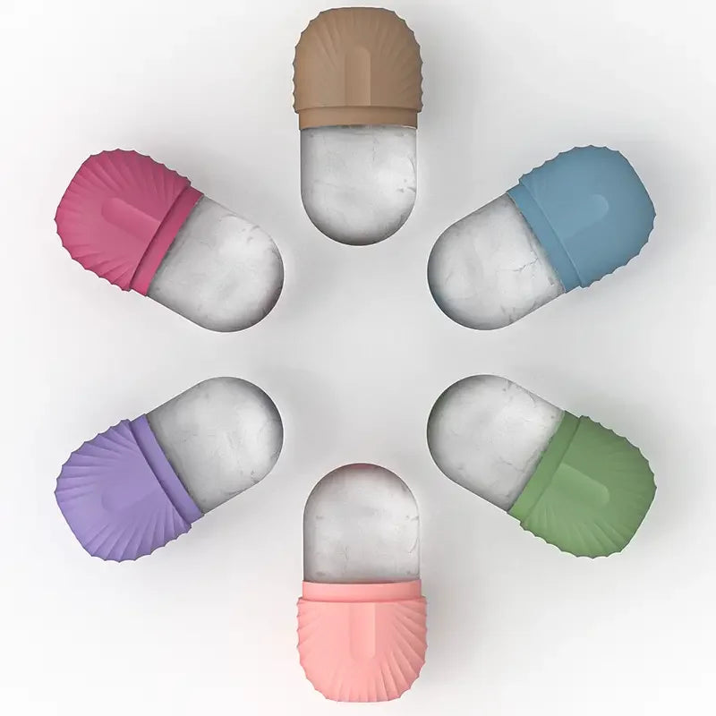 IceGlow Roller - Rolo Facial de Gelo para Contorno e Beleza