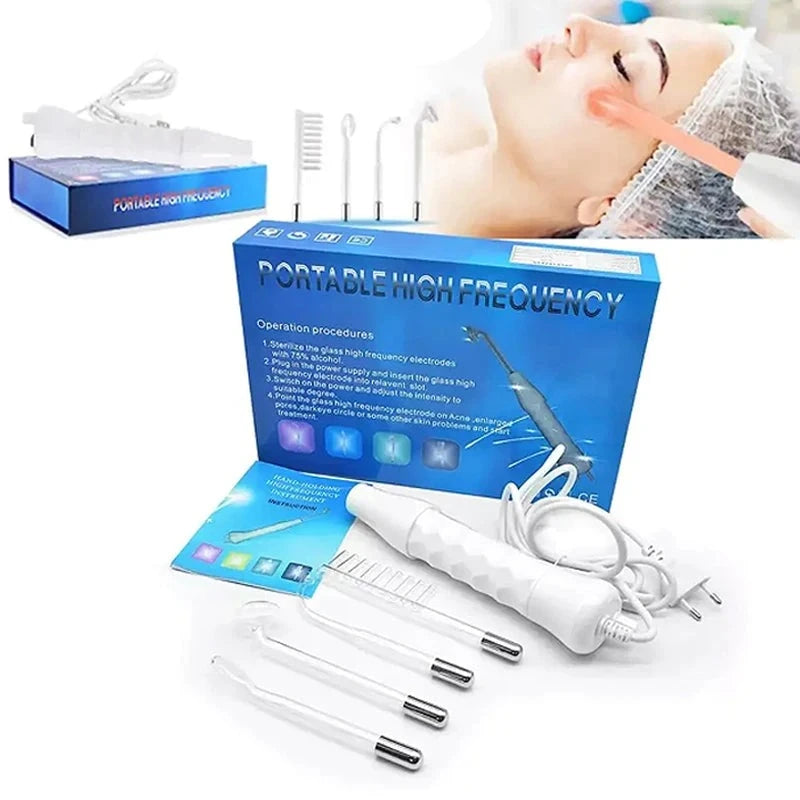 AcneClear Wand - Varinha de Alta Frequência para Tratamento de Acne